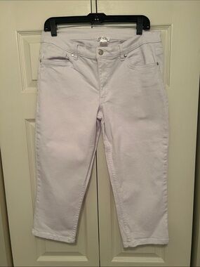 VENUS Capri Jeans - White
